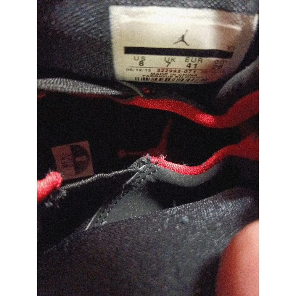 Jordan Six Rings - Blk/Red, Men’s Size 8